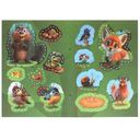 Аппликации. Кто где живёт. Вырежи и наклей — фото, картинка — 2