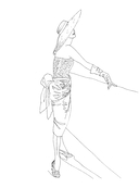 VOGUE. Альбом для раскрашивания (золотой) — фото, картинка — 1