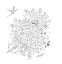 Таинственные планеты. Авторская раскраска от известной японской художницы — фото, картинка — 5