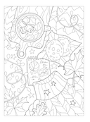 Раскраска хюгге. Добавь красок счастливым моментам — фото, картинка — 2