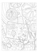 Раскраска хюгге. Добавь красок счастливым моментам — фото, картинка — 3