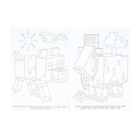 Багряный лес. По мотивам Майнкрафт. Раскраска — фото, картинка — 2