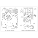 Знаменитый рыжий кот. Раскраска — фото, картинка — 2