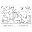 Знаменитый рыжий кот. Раскраска — фото, картинка — 3