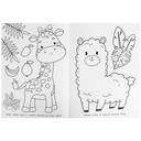 Забавные животные. Раскраска — фото, картинка — 2