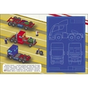 Грузовики и самосвалы. Многоразовые наклейки для малышей — фото, картинка — 3