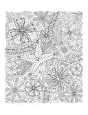 Дзен-дудлинг. Зачаровывающие цветы — фото, картинка — 1