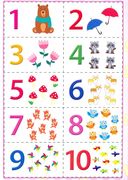 Разрезные элементы. Счёт — фото, картинка — 1