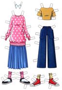 Бумажные куколки. Стильняшки — фото, картинка — 2