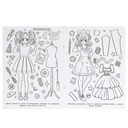 Кавайное ателье. Аниме. Раскраска — фото, картинка — 1