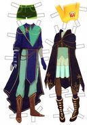 Бумажные куколки. В стиле аниме — фото, картинка — 2