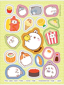 Molang. Супернежные наклейки — фото, картинка — 4