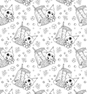 Kuromi. Большая раскраска — фото, картинка — 2