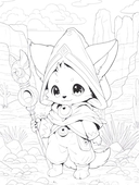 Чудо-звери. Книжка-раскраска — фото, картинка — 3