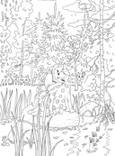 Шедевральные коты. Раскрашиваем 21 иллюстрацию по мотивам известных картин — фото, картинка — 2