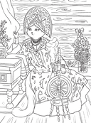 Шедевральные коты. Раскрашиваем 21 иллюстрацию по мотивам известных картин — фото, картинка — 4