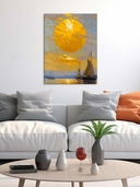 Картина по номерам с золотыми красками 