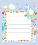 Единорог и зимнее торжество (с наклейками) — фото, картинка — 5