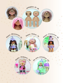 PRETTYгуруми. Кукла-модница и ее самые нежные наряды крючком. Проект амигуруми — фото, картинка — 2