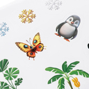 Животные дикой природы. 100 наклеек с заданиями — фото, картинка — 1