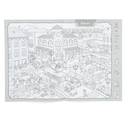 В городе. Раскраска Виммельбух — фото, картинка — 2