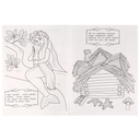 У лукоморья дуб зелёный. А. Пушкин. Раскраска любимые стихи — фото, картинка — 1