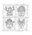 Шаманские мотивы. Рисунки для медитаций — фото, картинка — 5