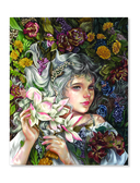 Девушки и музыка. Раскраска — фото, картинка — 7