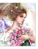 Девушки и музыка. Раскраска — фото, картинка — 9