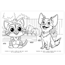 Котики. Раскраска — фото, картинка — 1