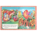 Петушок и бобовое зёрнышко. Читаем по слогам — фото, картинка — 3