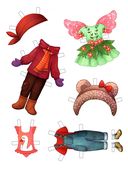 Одеваюсь правильно. Раскраска — фото, картинка — 2