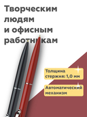 Ручка шариковая синяя автоматическая 