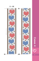 Браслеты и кольца из бисера. Мозаичное и станочное плетение для начинающих. 46 схем — фото, картинка — 10