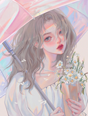 Когда цвет встречает звезды. Пастельная коллекция иллюстраций Учителя Гуа — фото, картинка — 8