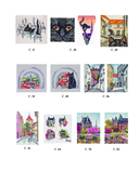 Вышиваем крестиком путешествие черного кота. 28 красивых сюжетов: от Парижа до Барселоны — фото, картинка — 3