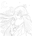 Феи и эльфы. Чарующие и загадочные. Раскраска-фэнтези — фото, картинка — 2