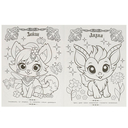 Загадочный лес. Волшебная раскраска — фото, картинка — 1