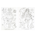 Сказочное аниме. Раскраска — фото, картинка — 1