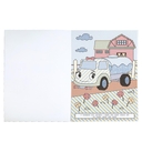 Большая водная раскраска. Трудолюбивые машинки. Синий трактор — фото, картинка — 1