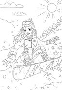 Раскраска. Мастерская красоты. Алиса — фото, картинка — 1