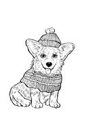 Пушистое очарование. Раскраска антристресс — фото, картинка — 2