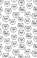 Пушистое очарование. Раскраска антристресс — фото, картинка — 11