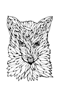 Пушистое очарование. Раскраска антристресс — фото, картинка — 10