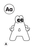 Раскрашивай и учись. Английский алфавит для детей от 2 лет — фото, картинка — 4