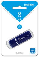 USB Flash Drive 8Gb SmartBuy Crown USB 3.0 (Blue) — фото, картинка — 2