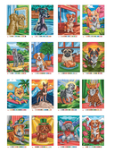 Раскраска по номерам. Премиум. Собачки — фото, картинка — 9