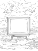 Раскраска 1984. Большой брат следит за тобой — фото, картинка — 2