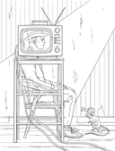 Раскраска 1984. Большой брат следит за тобой — фото, картинка — 3