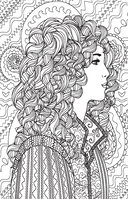 Сад цветочной феи. Раскраска антистресс — фото, картинка — 12